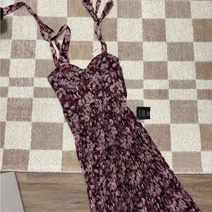 Lulu's Purple Ruffled Tiered Maxi Dress